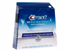 Bělicí pásky Crest 3D White Professional Effects - Celé balení