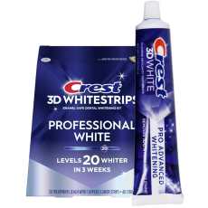 SET Crest Professional White + Bělící pasta