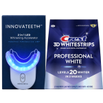 SET Crest Professional White + LED světlo